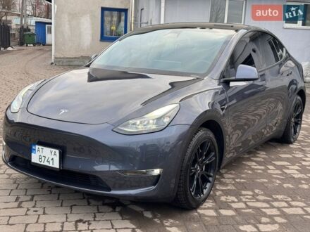 Серый Тесла Model Y, объемом двигателя 0 л и пробегом 115 тыс. км за 22600 $, фото 1 на Automoto.ua