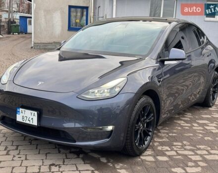 Серый Тесла Model Y, объемом двигателя 0 л и пробегом 115 тыс. км за 22600 $, фото 1 на Automoto.ua