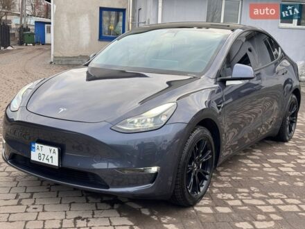 Серый Тесла Model Y, объемом двигателя 0 л и пробегом 115 тыс. км за 20950 $, фото 1 на Automoto.ua