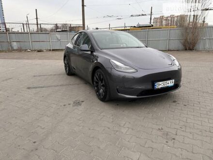 Сірий Тесла Model Y, об'ємом двигуна 0 л та пробігом 52 тис. км за 37000 $, фото 1 на Automoto.ua