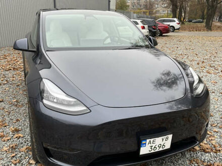 Серый Тесла Model Y, объемом двигателя 0 л и пробегом 34 тыс. км за 24500 $, фото 1 на Automoto.ua
