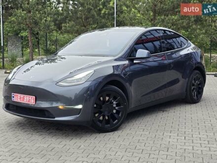Тесла Model Y 2021 в Ровно на Automoto.ua Серый Тесла Model Y, объемом двигателя 0 л и пробегом 161 тыс. км за 19900 $, фото 1 на Automoto.ua