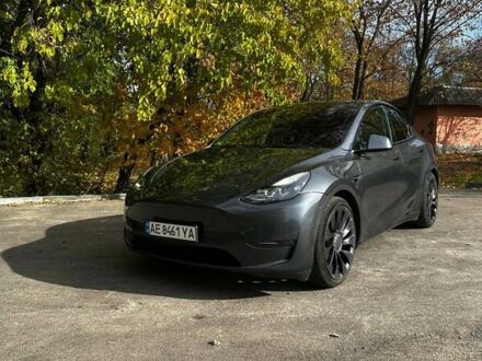 Тесла Model Y 2021 в Каменское - Днепродзержинск на Automoto.ua Серый Тесла Model Y, объемом двигателя 0 л и пробегом 62 тыс. км за 29000 $, фото 1 на Automoto.ua