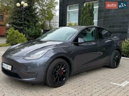 Тесла Model Y 2021 в Виннице на Automoto.ua Серый Тесла Model Y, объемом двигателя 0 л и пробегом 65 тыс. км за 24400 $, фото 1 на Automoto.ua