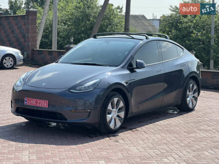 Тесла Model Y 2021 в Ровно на Automoto.ua Серый Тесла Model Y, объемом двигателя 0 л и пробегом 96 тыс. км за 22900 $, фото 1 на Automoto.ua