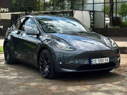 Сірий Тесла Model Y, об'ємом двигуна 0 л та пробігом 34 тис. км за 53000 $, фото 1 на Automoto.ua