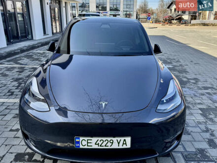 Серый Тесла Model Y, объемом двигателя 0 л и пробегом 78 тыс. км за 28000 $, фото 1 на Automoto.ua