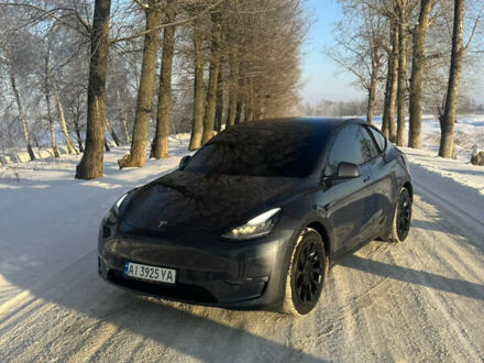 Серый Тесла Model Y, объемом двигателя 0 л и пробегом 66 тыс. км за 23500 $, фото 1 на Automoto.ua