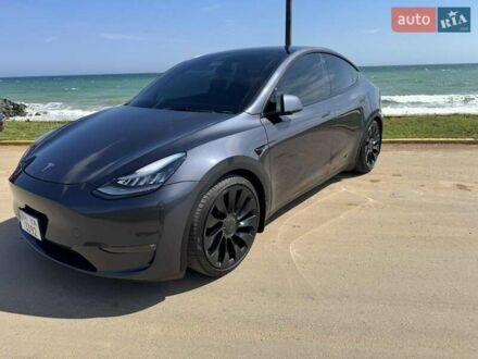 Тесла Model Y 2021 в Одессе на Automoto.ua Серый Тесла Model Y, объемом двигателя 0 л и пробегом 35 тыс. км за 28800 $, фото 1 на Automoto.ua