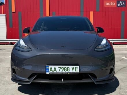 Серый Тесла Model Y, объемом двигателя 0 л и пробегом 60 тыс. км за 23300 $, фото 1 на Automoto.ua