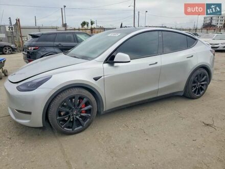 Серый Тесла Model Y, объемом двигателя 0 л и пробегом 104 тыс. км за 5900 $, фото 1 на Automoto.ua