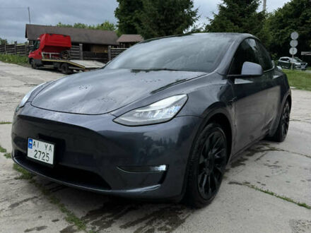 Тесла Model Y 2021 в Киеве на Automoto.ua Серый Тесла Model Y, объемом двигателя 0 л и пробегом 95 тыс. км за 25000 $, фото 1 на Automoto.ua