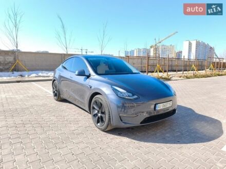 Серый Тесла Model Y, объемом двигателя 0 л и пробегом 94 тыс. км за 23000 $, фото 1 на Automoto.ua