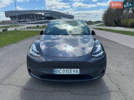 Сірий Тесла Model Y, об'ємом двигуна 0 л та пробігом 53 тис. км за 24500 $, фото 1 на Automoto.ua