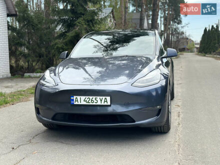Тесла Model Y 2021 в Василькове на Automoto.ua Серый Тесла Model Y, объемом двигателя 0 л и пробегом 88 тыс. км за 23500 $, фото 1 на Automoto.ua