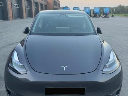 Сірий Тесла Model Y, об'ємом двигуна 0 л та пробігом 28 тис. км за 24500 $, фото 1 на Automoto.ua