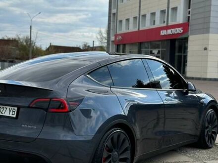 Тесла Model Y 2022 в Харькове на Automoto.ua Серый Тесла Model Y, объемом двигателя 0 л и пробегом 51 тыс. км за 30000 $, фото 1 на Automoto.ua