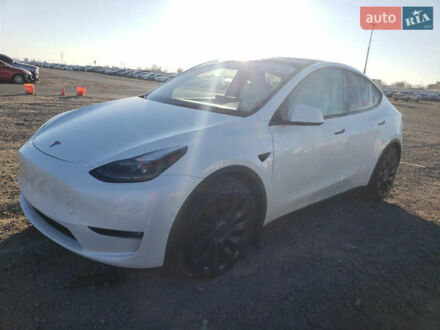 Тесла Model Y 2022 в Львове на Automoto.ua Серый Тесла Model Y, объемом двигателя 0 л и пробегом 33 тыс. км за 2750 $, фото 1 на Automoto.ua