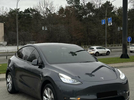 Серый Тесла Model Y, объемом двигателя 0 л и пробегом 41 тыс. км за 29300 $, фото 1 на Automoto.ua