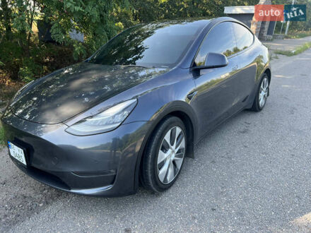 Тесла Model Y 2022 в Бобринце на Automoto.ua Серый Тесла Model Y, объемом двигателя 0 л и пробегом 152 тыс. км за 25200 $, фото 1 на Automoto.ua