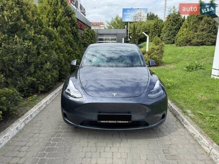 Тесла Model Y 2022 в Львове на Automoto.ua Серый Тесла Model Y, объемом двигателя 0 л и пробегом 28 тыс. км за 40865 $, фото 1 на Automoto.ua