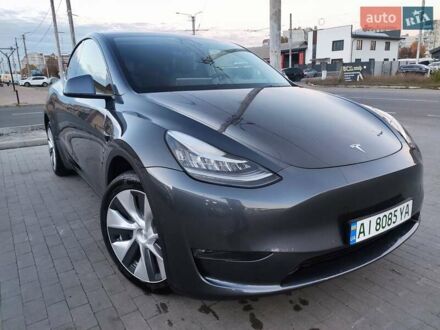Тесла Model Y 2022 в Белой Церкве на Automoto.ua Серый Тесла Model Y, объемом двигателя 0 л и пробегом 74 тыс. км за 26999 $, фото 1 на Automoto.ua