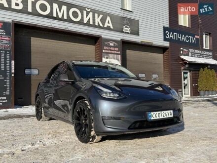 Серый Тесла Model Y, объемом двигателя 0 л и пробегом 90 тыс. км за 24500 $, фото 1 на Automoto.ua