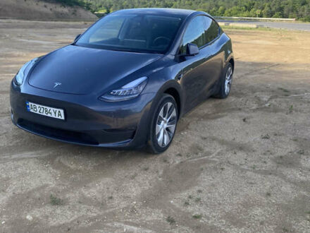 Тесла Model Y 2022 в Могилев-Подольском на Automoto.ua Серый Тесла Model Y, объемом двигателя 0 л и пробегом 30 тыс. км за 45999 $, фото 1 на Automoto.ua