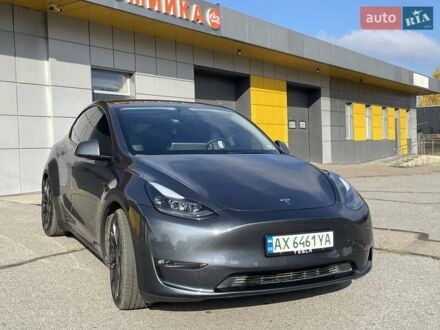 Тесла Model Y 2022 в Харькове на Automoto.ua Серый Тесла Model Y, объемом двигателя 0 л и пробегом 45 тыс. км за 28300 $, фото 1 на Automoto.ua