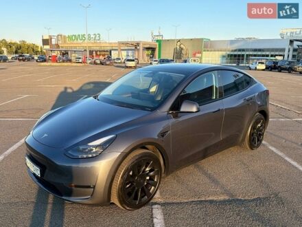 Сірий Тесла Model Y, об'ємом двигуна 0 л та пробігом 53 тис. км за 30500 $, фото 1 на Automoto.ua