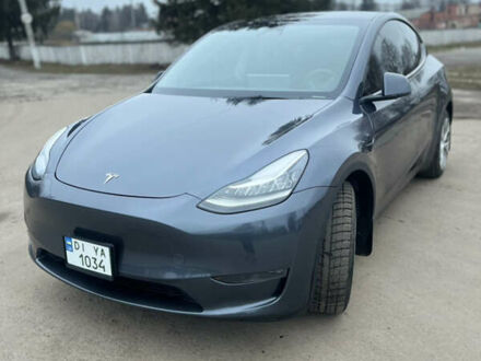 Тесла Model Y 2022 в Житомире на Automoto.ua Серый Тесла Model Y, объемом двигателя 0 л и пробегом 48 тыс. км за 29000 $, фото 1 на Automoto.ua