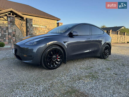 Сірий Тесла Model Y, об'ємом двигуна 0 л та пробігом 112 тис. км за 27700 $, фото 1 на Automoto.ua