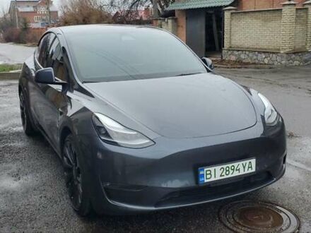 Тесла Model Y 2022 в Полтаве на Automoto.ua Серый Тесла Model Y, объемом двигателя 0 л и пробегом 36 тыс. км за 27000 $, фото 1 на Automoto.ua