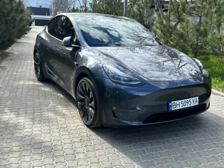 Сірий Тесла Model Y, об'ємом двигуна 0 л та пробігом 25 тис. км за 36700 $, фото 1 на Automoto.ua