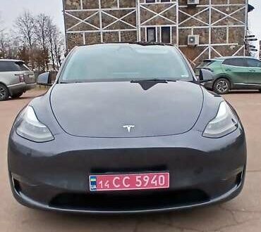 Тесла Model Y 2022 в Ивано-Франковске на Automoto.ua Серый Тесла Model Y, объемом двигателя 0 л и пробегом 65 тыс. км за 25700 $, фото 1 на Automoto.ua