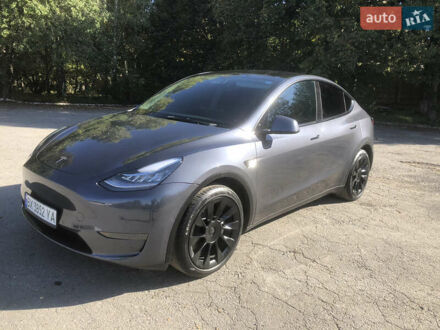 Тесла Model Y 2022 в Хмельницком на Automoto.ua Серый Тесла Model Y, объемом двигателя 0 л и пробегом 30 тыс. км за 25200 $, фото 1 на Automoto.ua