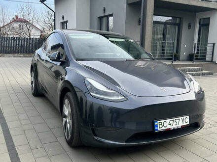 Тесла Model Y 2022 в Львове на Automoto.ua Серый Тесла Model Y, объемом двигателя 0 л и пробегом 45 тыс. км за 27999 $, фото 1 на Automoto.ua