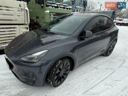 Сірий Тесла Model Y, об'ємом двигуна 0 л та пробігом 104 тис. км за 29500 $, фото 1 на Automoto.ua