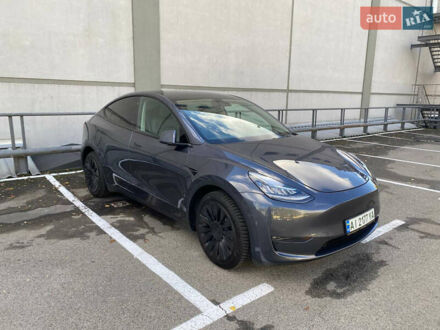 Тесла Model Y 2022 в Киеве на Automoto.ua Серый Тесла Model Y, объемом двигателя 0 л и пробегом 57 тыс. км за 43000 $, фото 1 на Automoto.ua