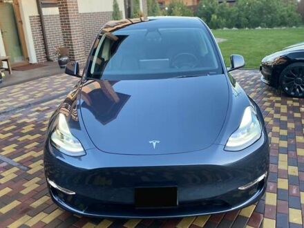 Тесла Model Y 2022 в Днепре (Днепропетровске) на Automoto.ua Серый Тесла Model Y, объемом двигателя 0 л и пробегом 26 тыс. км за 35200 $, фото 1 на Automoto.ua