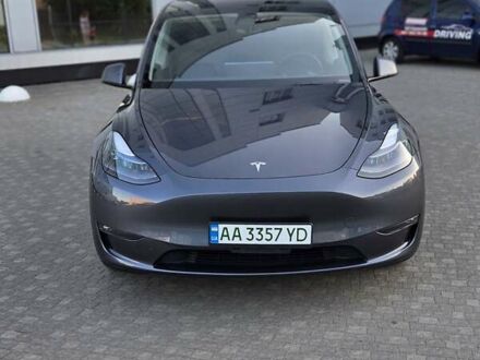 Тесла Model Y 2022 в Киеве на Automoto.ua Серый Тесла Model Y, объемом двигателя 0 л и пробегом 77 тыс. км за 25499 $, фото 1 на Automoto.ua
