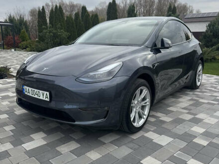 Серый Тесла Model Y, объемом двигателя 0 л и пробегом 39 тыс. км за 29800 $, фото 1 на Automoto.ua