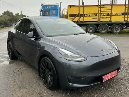 Тесла Model Y 2022 в Виннице на Automoto.ua Серый Тесла Model Y, объемом двигателя 0 л и пробегом 57 тыс. км за 25500 $, фото 1 на Automoto.ua