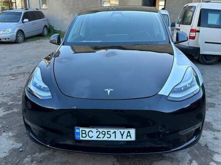 Тесла Model Y 2022 в Львове на Automoto.ua Серый Тесла Model Y, объемом двигателя 0 л и пробегом 64 тыс. км за 22500 $, фото 1 на Automoto.ua