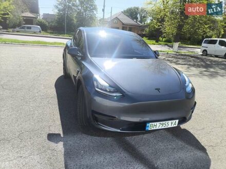 Тесла Model Y 2022 у Измаиле на Automoto.ua Сірий Тесла Model Y, об'ємом двигуна 0 л та пробігом 77 тис. км за 30999 $, фото 1 на Automoto.ua