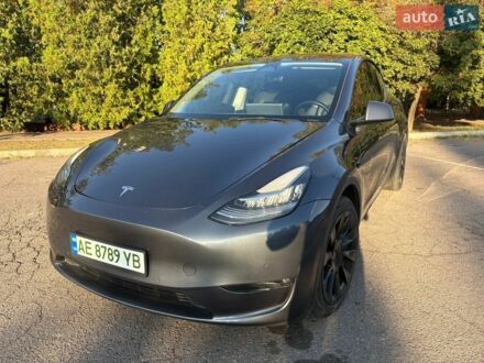 Серый Тесла Model Y, объемом двигателя 0 л и пробегом 87 тыс. км за 22700 $, фото 1 на Automoto.ua