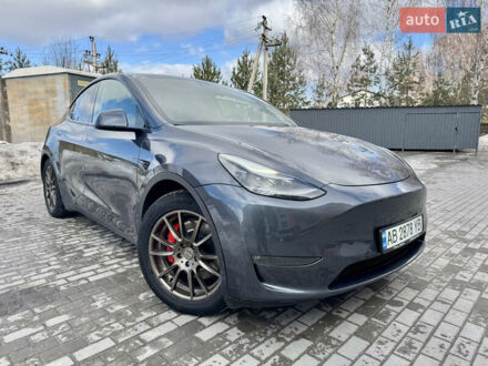 Сірий Тесла Model Y, об'ємом двигуна 0 л та пробігом 44 тис. км за 25000 $, фото 1 на Automoto.ua