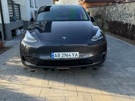 Тесла Model Y 2022 в Виннице на Automoto.ua Серый Тесла Model Y, объемом двигателя 0 л и пробегом 23 тыс. км за 32700 $, фото 1 на Automoto.ua