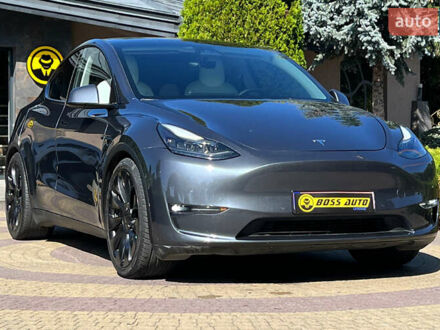 Тесла Model Y 2022 в Львове на Automoto.ua Серый Тесла Model Y, объемом двигателя 0 л и пробегом 160 тыс. км за 26750 $, фото 1 на Automoto.ua