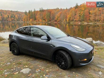 Серый Тесла Model Y, объемом двигателя 0 л и пробегом 95 тыс. км за 24900 $, фото 1 на Automoto.ua